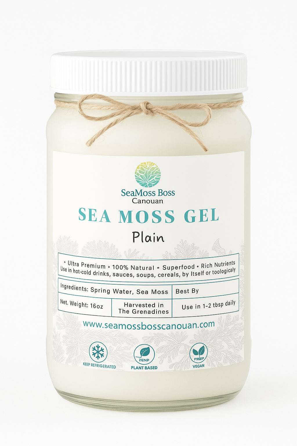 Plain SeaMoss Gel