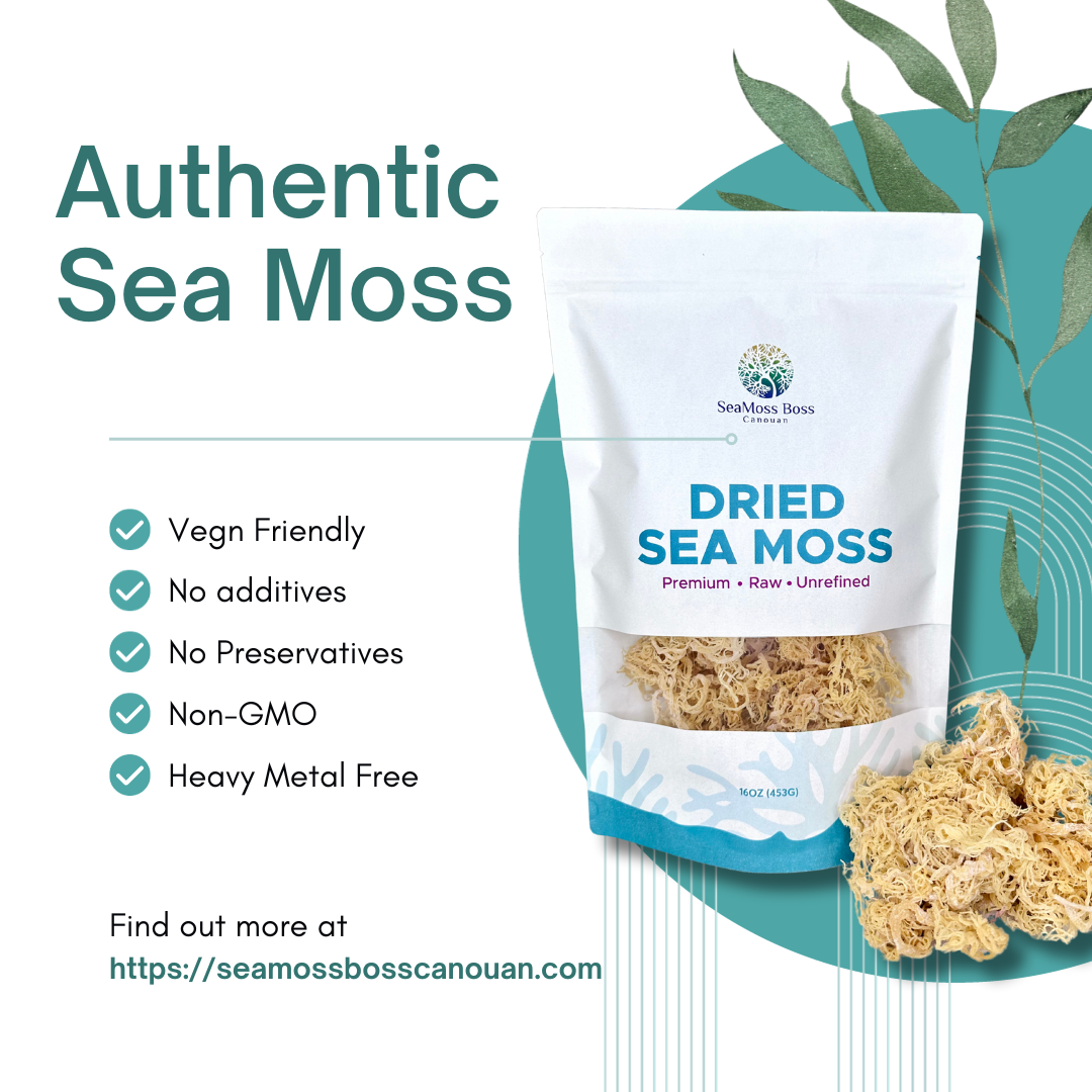 Dried Gold sea Moss