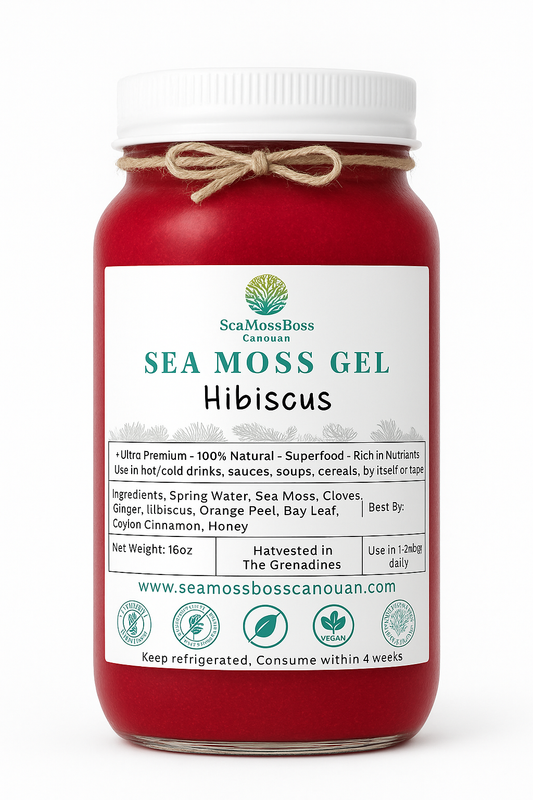Hibiscus SeaMoss Gel