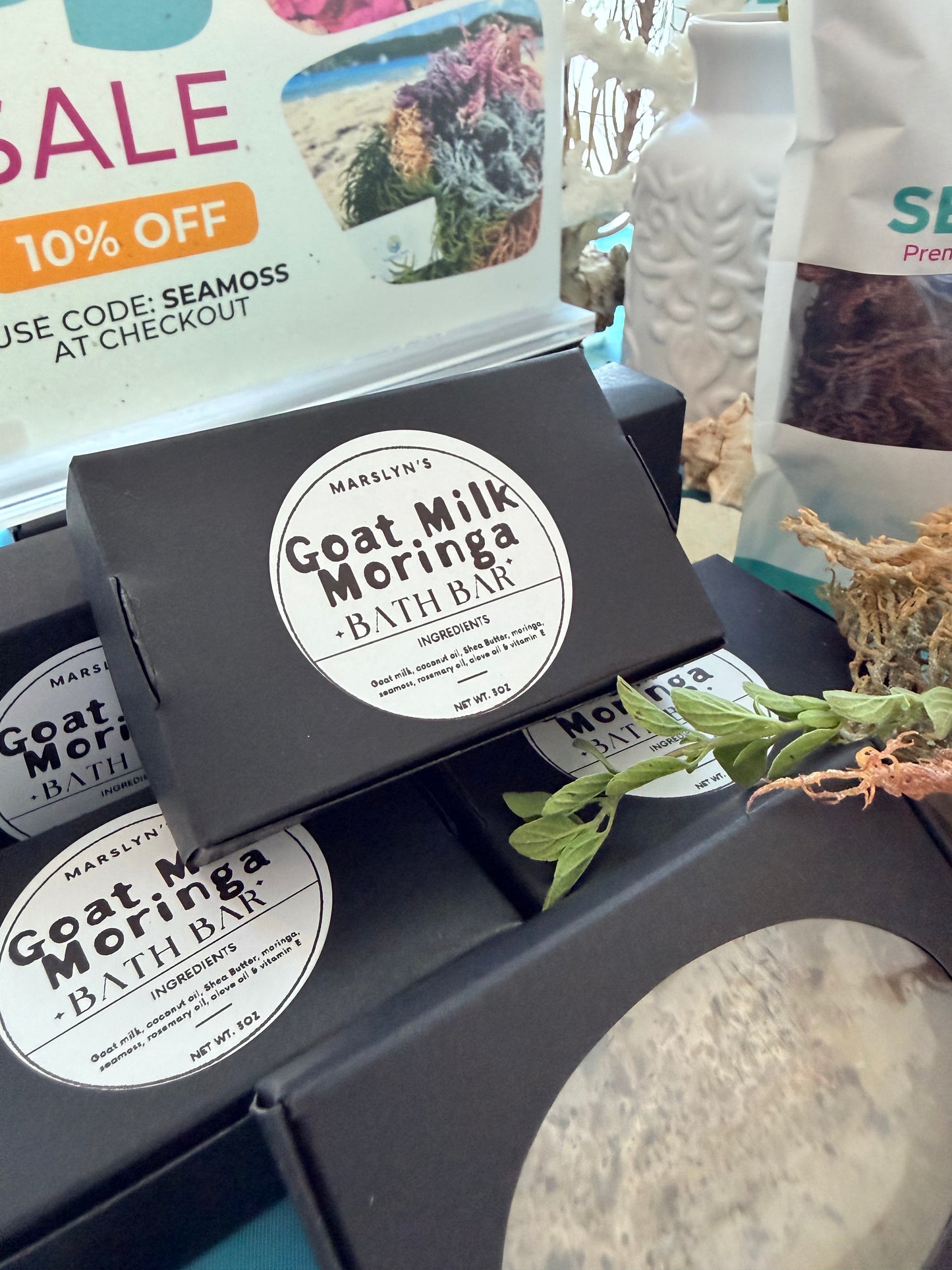 Moringa SeaMoss Soap